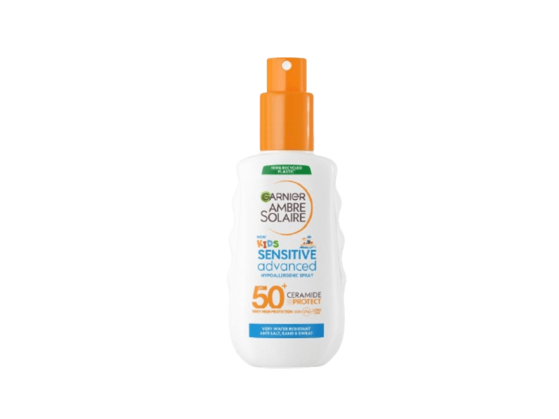 Garnier Ambre Solaire Kids Sensitive Advanced Protection Spray, SPF 50+, 150 mL