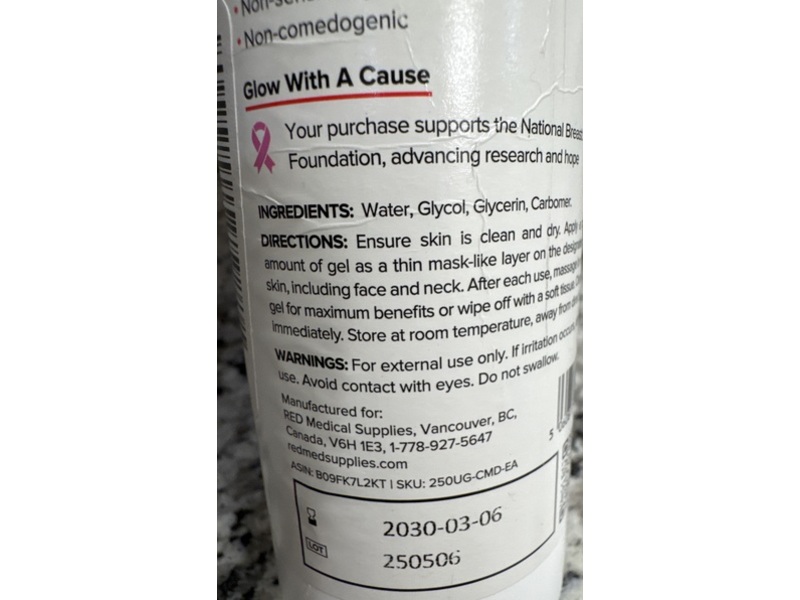 RED Multi Device Conductive Gel, Baby Doppler, 8.45 fl oz/250 mL