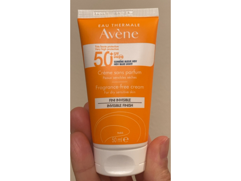 Avene Invisible Finish Cream, SPF 50+, 50 mL