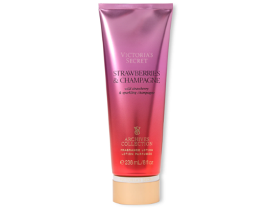 Victoria's Secret Archives Collection Fragrance Lotion, Strawberries & Champagne, 8 fl oz/236 mL