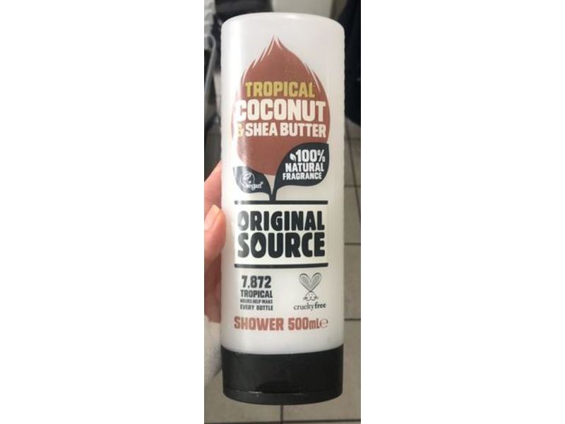 Original Source Shower Gel, Tropical Coconut & Shea Butter, 500 mL, Pack Of 6