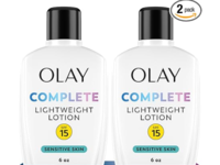 Olay Complete Lotion Moisturizer, SPF 15, 6.0 fl oz/177 mL, Pack Of 2 - thumbnail 1