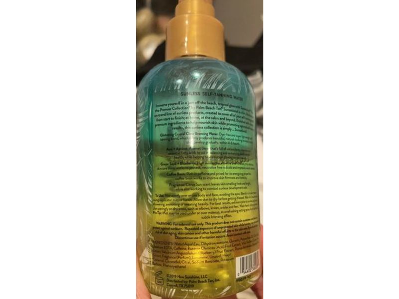 Sunsational Sunless Self Tanning Water, 5 fl oz