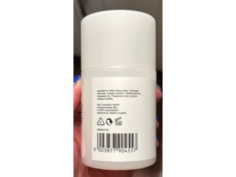 Refectocil Oxidant Developer Cream, 3% 10 Vol. 3.38 fl oz/100 mL