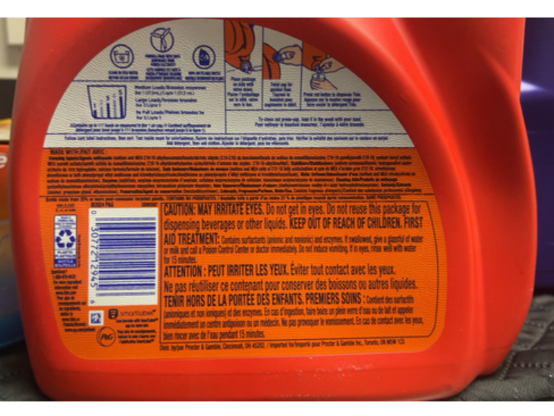 Tide+ Ultra Concentrated Liquid Laundry Detergent, April Fresh With Downy, 111 Loads, 141 fl oz/4.16 L