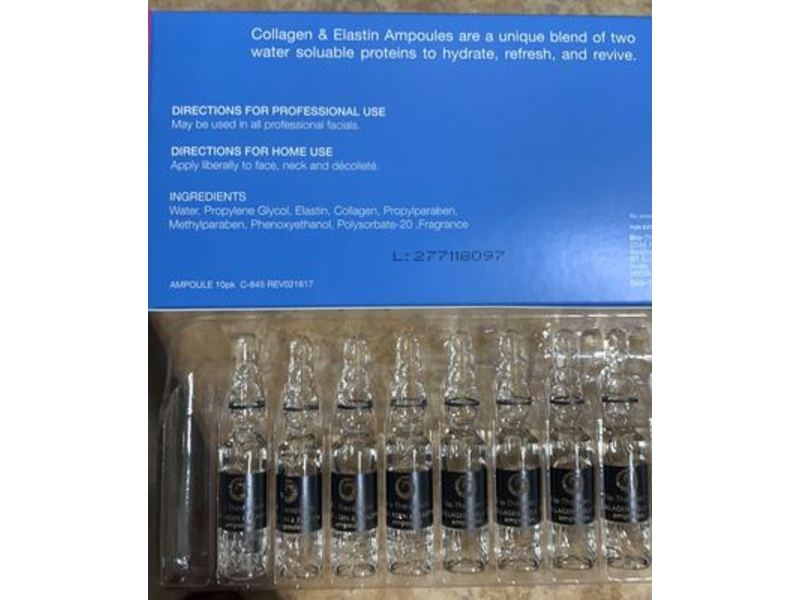 Biotherapeutic Collagen And Elastin Ampoules, 0.07 fl oz/2 mL, 10 Count