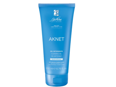 BioNike Aknet Purifying Scrub Cleansing Gel, 6.76 fl oz/200 mL