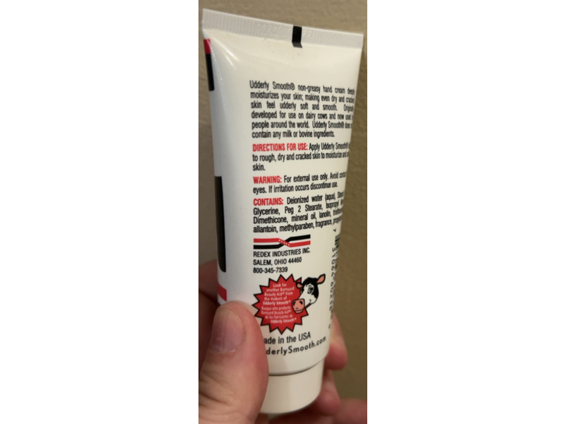 Udderly Smooth Daily Moisture Hand Cream, 2 oz/57 g