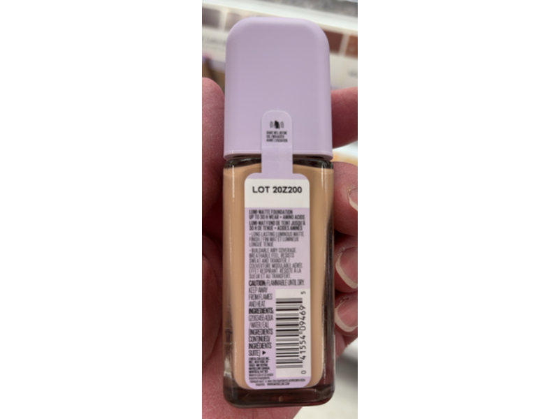 Maybelline New York Super Stay Lumi-Matte Foundation, 115, 1 fl oz/30 mL