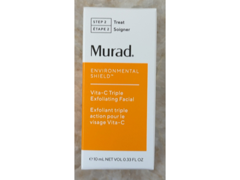 Murad Vita-C Triple Exfoliant Facial, 0.33 fl oz/10 mL