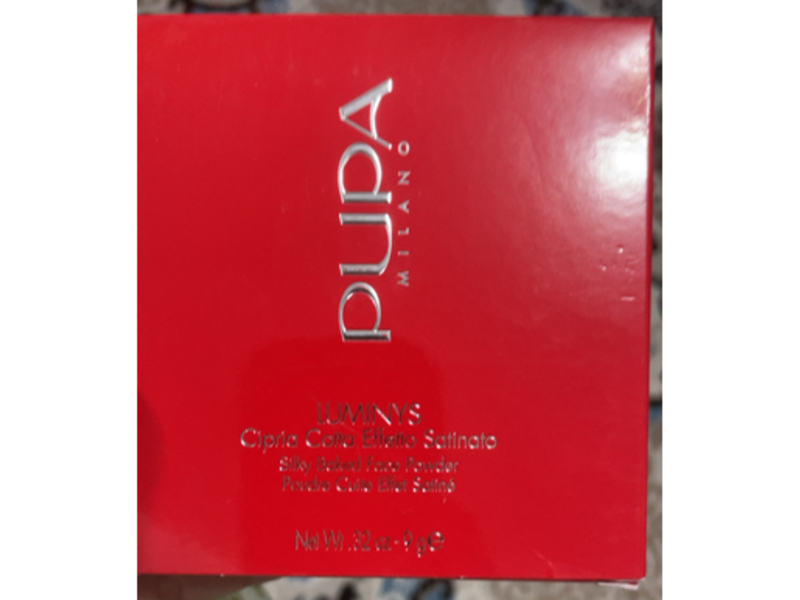 Pupa Milano Luminys Silky Baked Face Powder, 01 Beige Ivory, 32 oz/9g