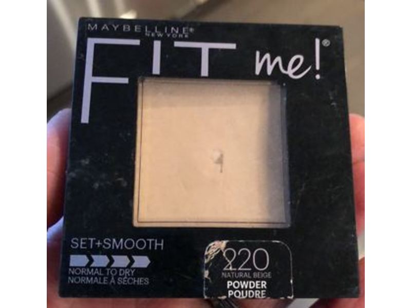 Maybelline New York Fit Me Powder, 220 Natural Beige, 0.3 oz