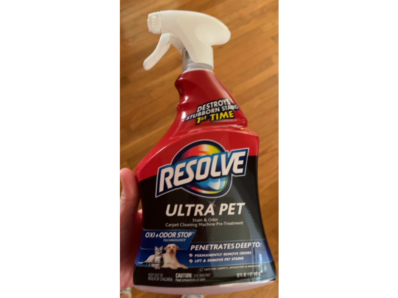 Resolve Ultra Pet Stain & Odor Remover Spray, 32 fl oz
