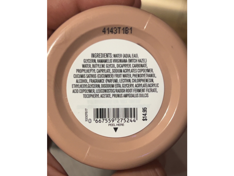 Bath & Body Works Revitalizing Face Mask, Cucumber Water & Witch Hazel, 4 oz/113 g