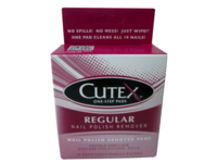 Cutex Regular Nail Polish Remover Pads, 10 Pads, Pack Of 3 - Image 2