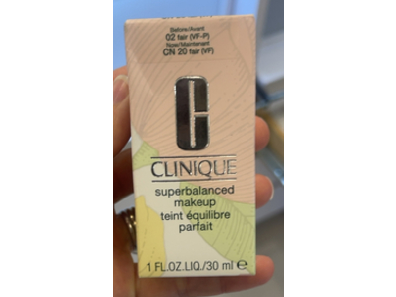 Clinique Superbalanced Makeup Foundation, CN 20 Fair, 1 fl oz/30 mL