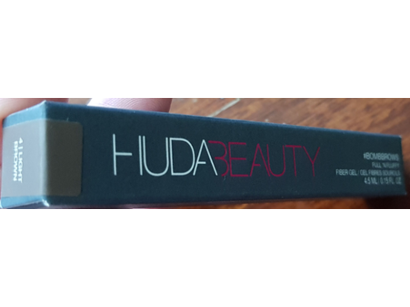 Huda Beauty Bombrows Full ‘N Fluffy Fiber Gel, Light Brown, 4.5 mL