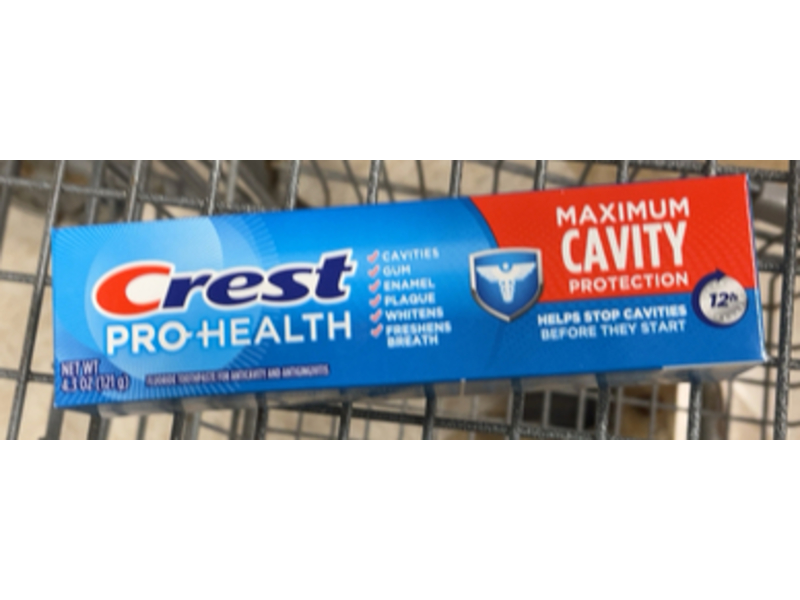 Crest Pro-Health Maximum Cavity Protection Toothpaste, 4.3 oz/121 g, Pack Of 3