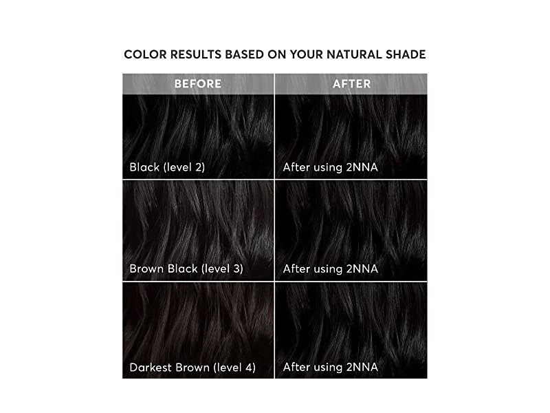 Madison Reed Radiant Hair Color Kit, Permanent Hair Color, 2Nna Pescara Darkest Black