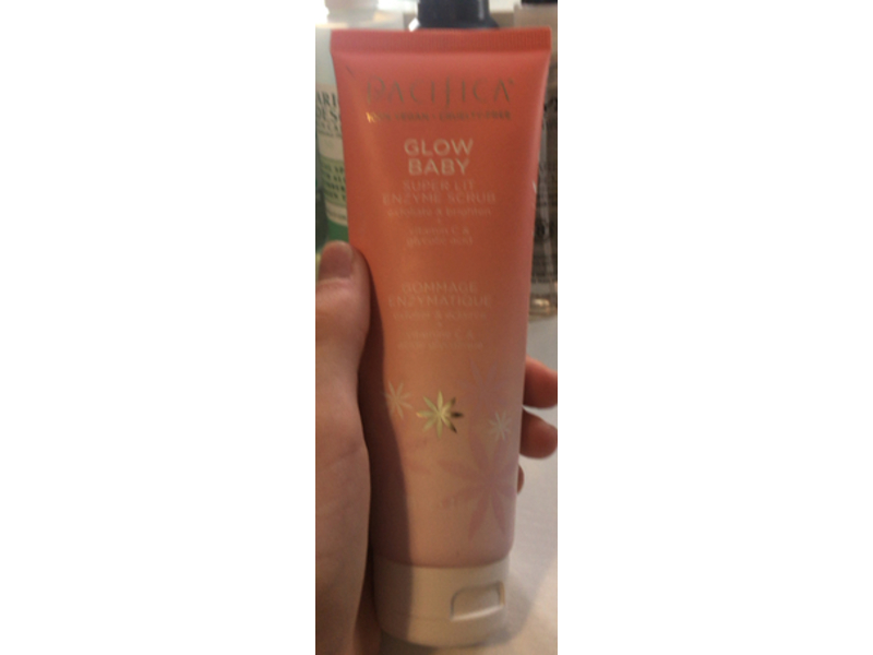 Pacifica Beauty, Glow Baby Super Lit Enzyme Scrub, 4 fl oz/118 mL