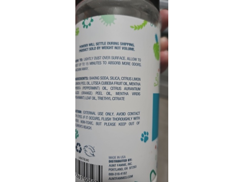 Aunt Fannie's Carpet Refresher, 16 oz/454 g