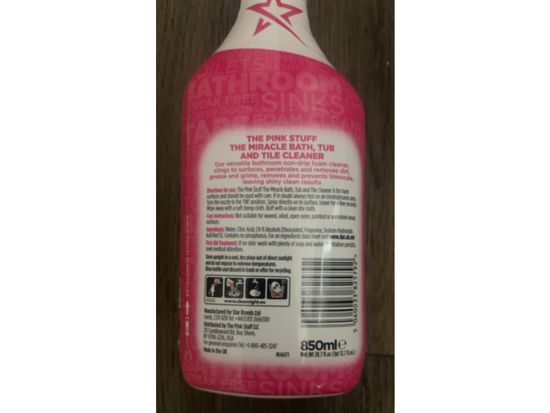 The Pink Stuff Cleaner, 28.7 fl oz/850 mL