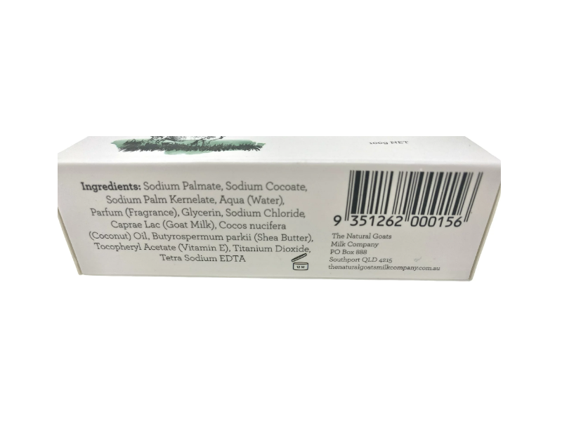 The Natural Goats Milk Company Soap Bar, Coconut, 100 g