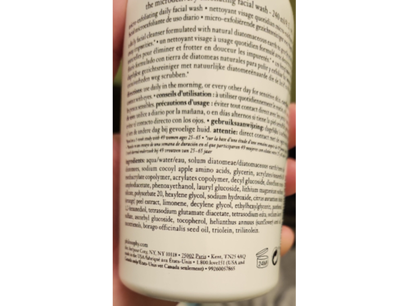 Philosophy The Microdelivery Exfoliating Facial Wash, 8 fl oz/240 mL