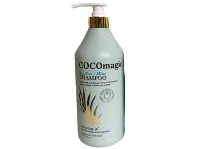 Cocomagic Tea Tree + Mint Shampoo, Coconut Oil, 32 fl oz/946 mL