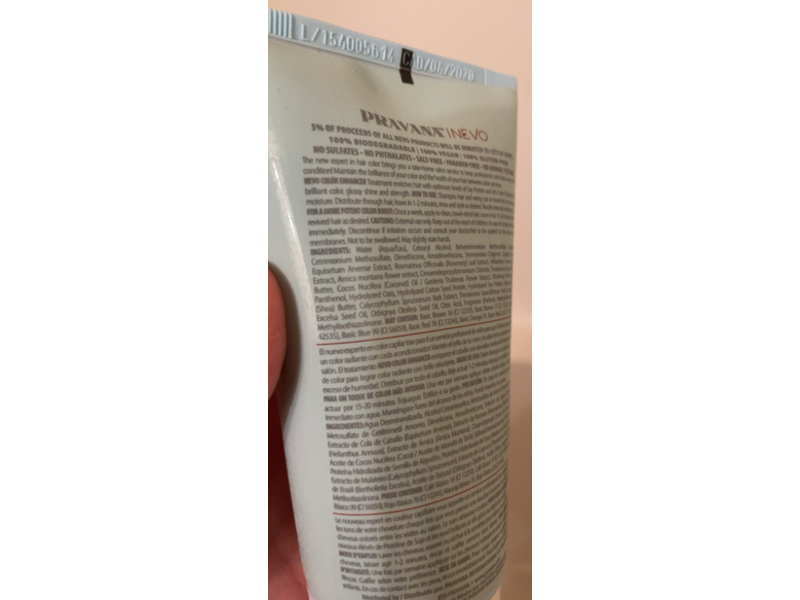 Pravana Nevo Color Enhancer Treatment, Radiant Red, 5 fl oz/150 mL