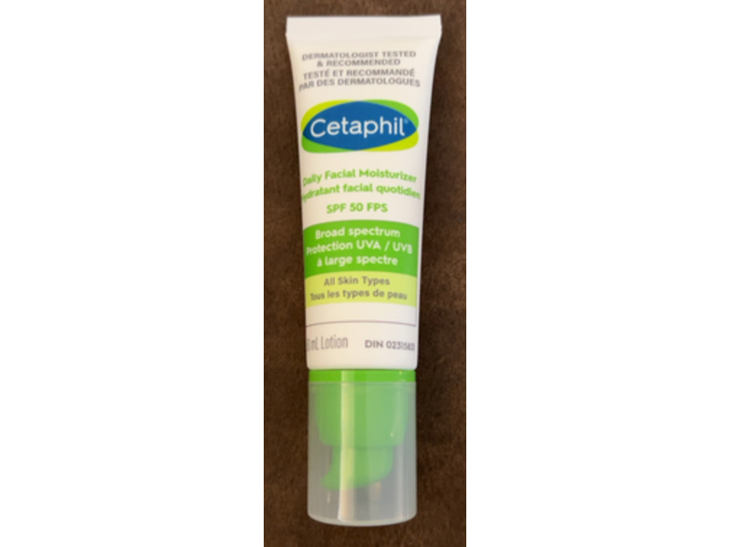 Cetaphil Daily Facial Moisturizer Lotion, SPF 50, 50 mL