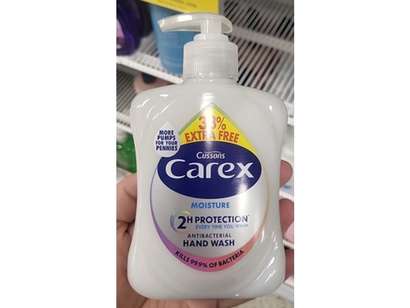 Carex Antibacterial Moisture Hand Wash, 333 mL
