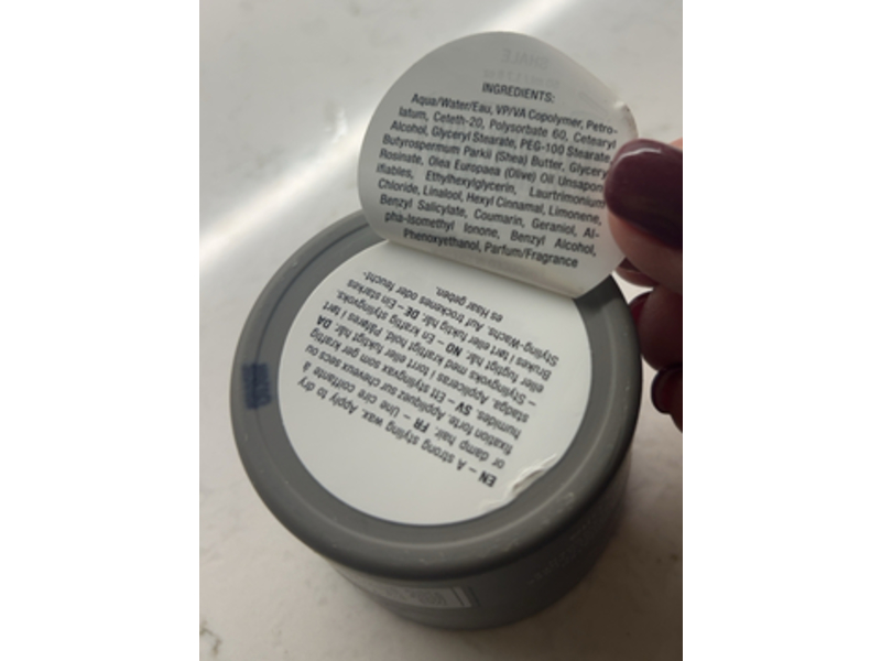 Maria Nila Shale Strong Wax, 1.7 fl oz/50 mL