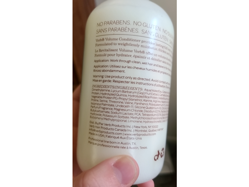 Verb Volume Conditioner, 12 fl oz/355 mL