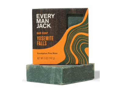 Every Man Jack Gold Plunge Bar Soap, Yosemite Falls, 5 oz/142 g, Pack Of 2