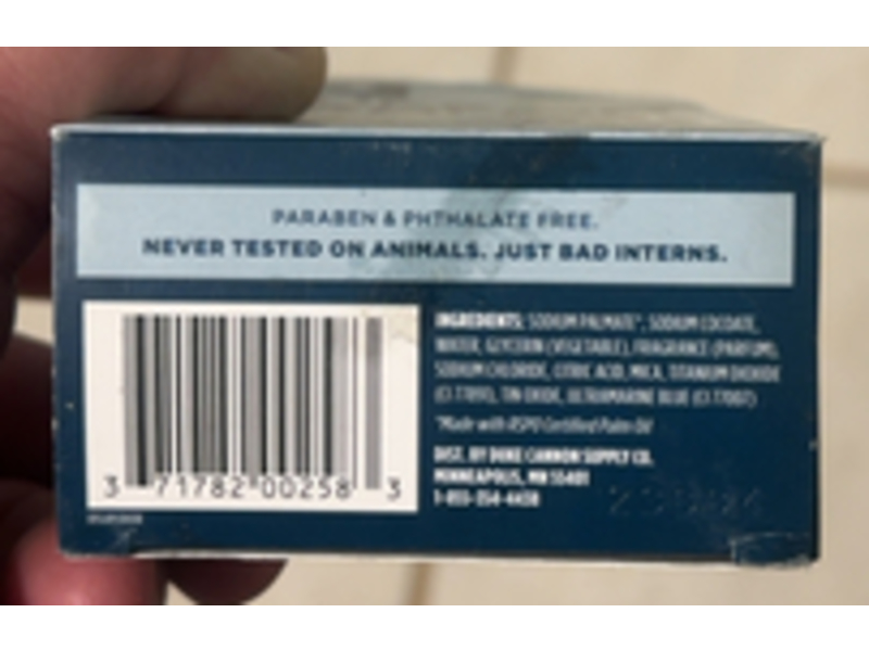 Duke Cannon Big Ass Brick Soap, Fresh Water + Neroli, 10 oz