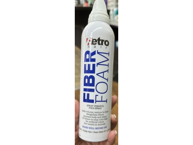 Retro Hair Fiber Foam Poly-Spray, 8 oz/227 g