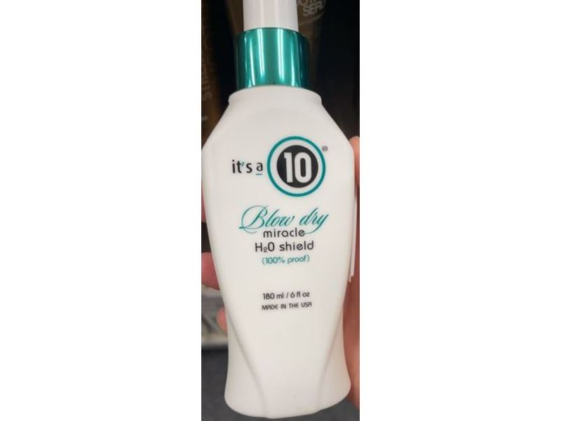 It's a 10 Miracle H2O Shield, Blow Dry, 6 fl oz/180 mL