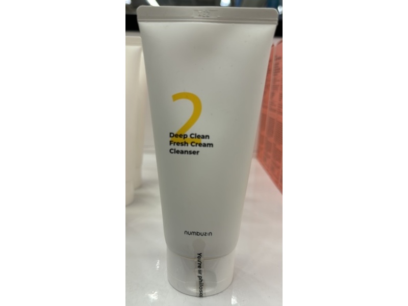 No.2 Deep Clean Fresh Cream Cleanser, 4.05 fl oz/120 mL