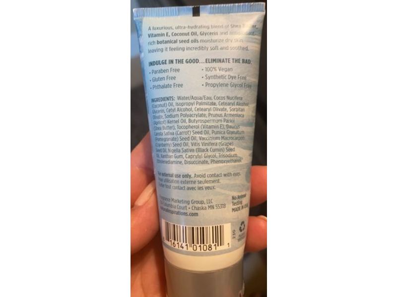 Natural Inspirations Fragrance Free Ultra Hydrating Hand Creme, 2 oz / 57 g