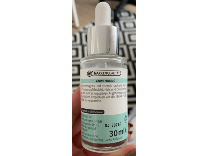 Isana Pure Serum, 30 mL