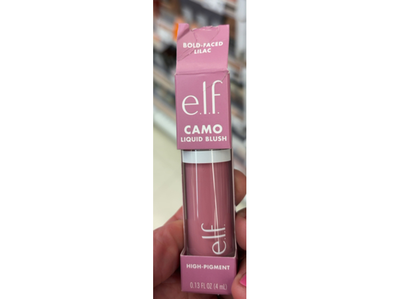 e.l.f. Camo Liquid Blush, Bold-Faced Lilac, 0.13 fl oz/4 mL