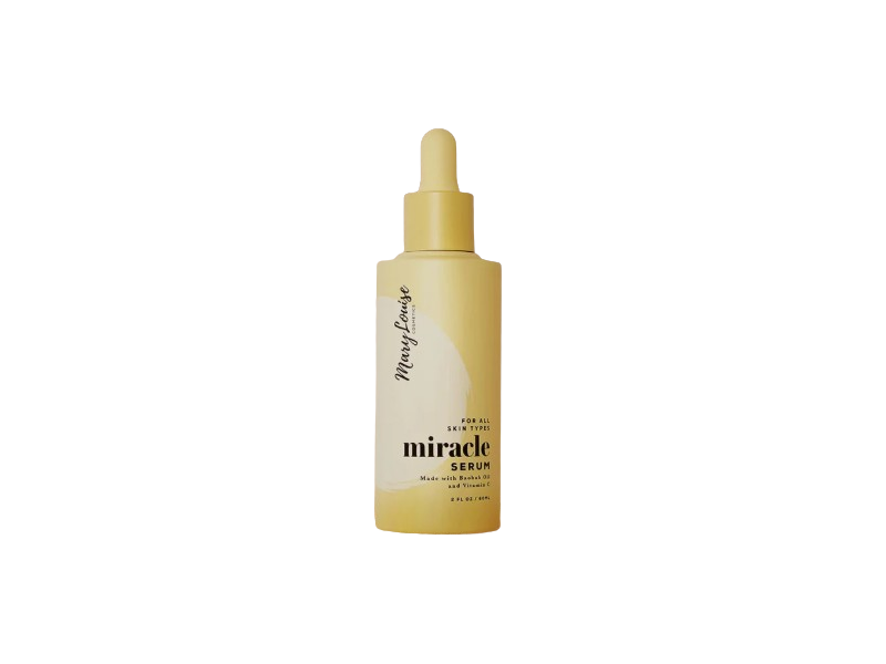 Mary Louise Cosmetics Miracle Serum, Baobab Oil & Vitamin C, 2 fl oz/60 mL