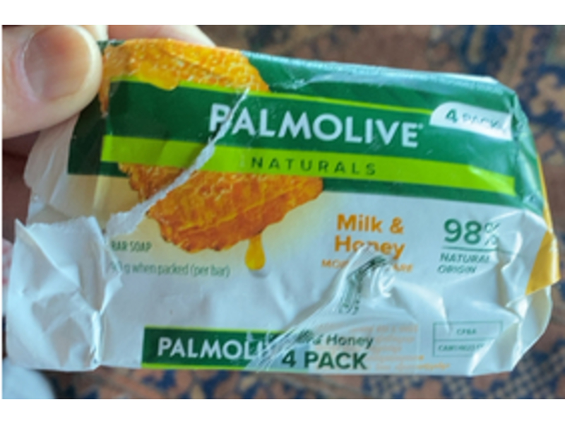 Palmolive Naturals Bar Soap, Milk & Honey, 90 g