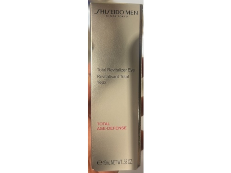 Shiseido Men Total Revitalizer Eye Cream, 0.53 oz/15 mL