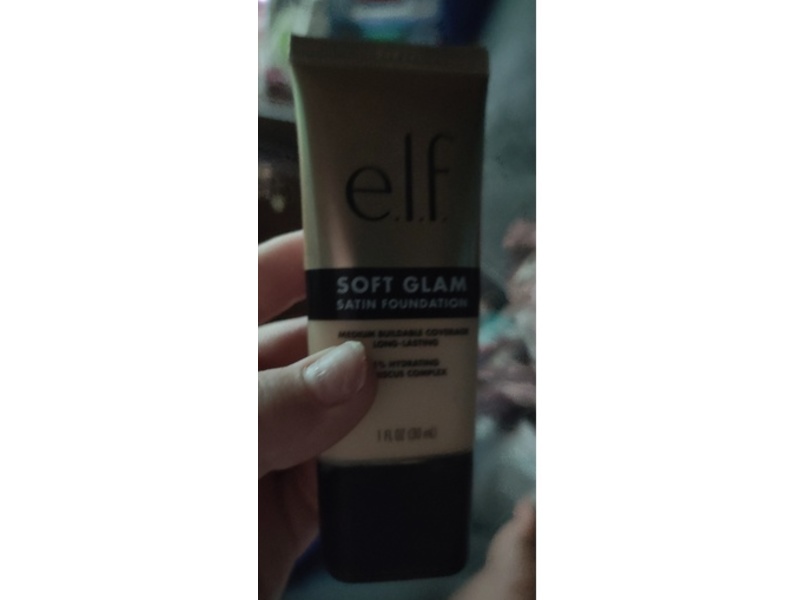 e.l.f. Soft Glam Satin Foundation, 10 Fair Cool, 1 fl oz/30 mL