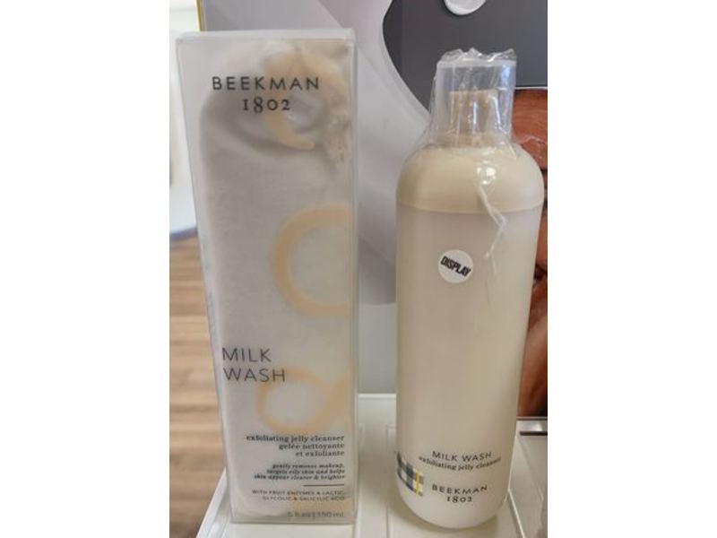 Beekman 1802 Milk Wash Exfoliating Jelly Cleanser, 5 fl oz/150 mL