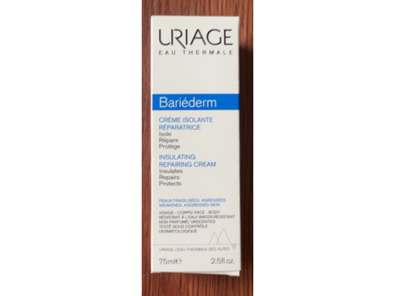 Uriage Bariederm Insulating Repairing Cream, 2.5 fl oz/75 mL