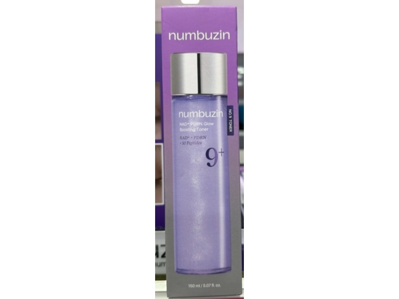 numbuzin No.9 Nad+ Pdrn Glow Boosting Toner, 5.07 fl oz/150 mL