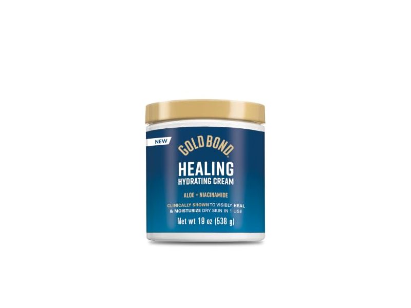 Gold Bond Healing Hydrating Cream, Aloe+Niacinamide, 19 oz/538 g